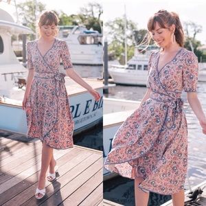 Gal Meets Glam | NWT Isadora Wrap Dress US6/UK10